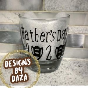 Father’s Day customizable glass!